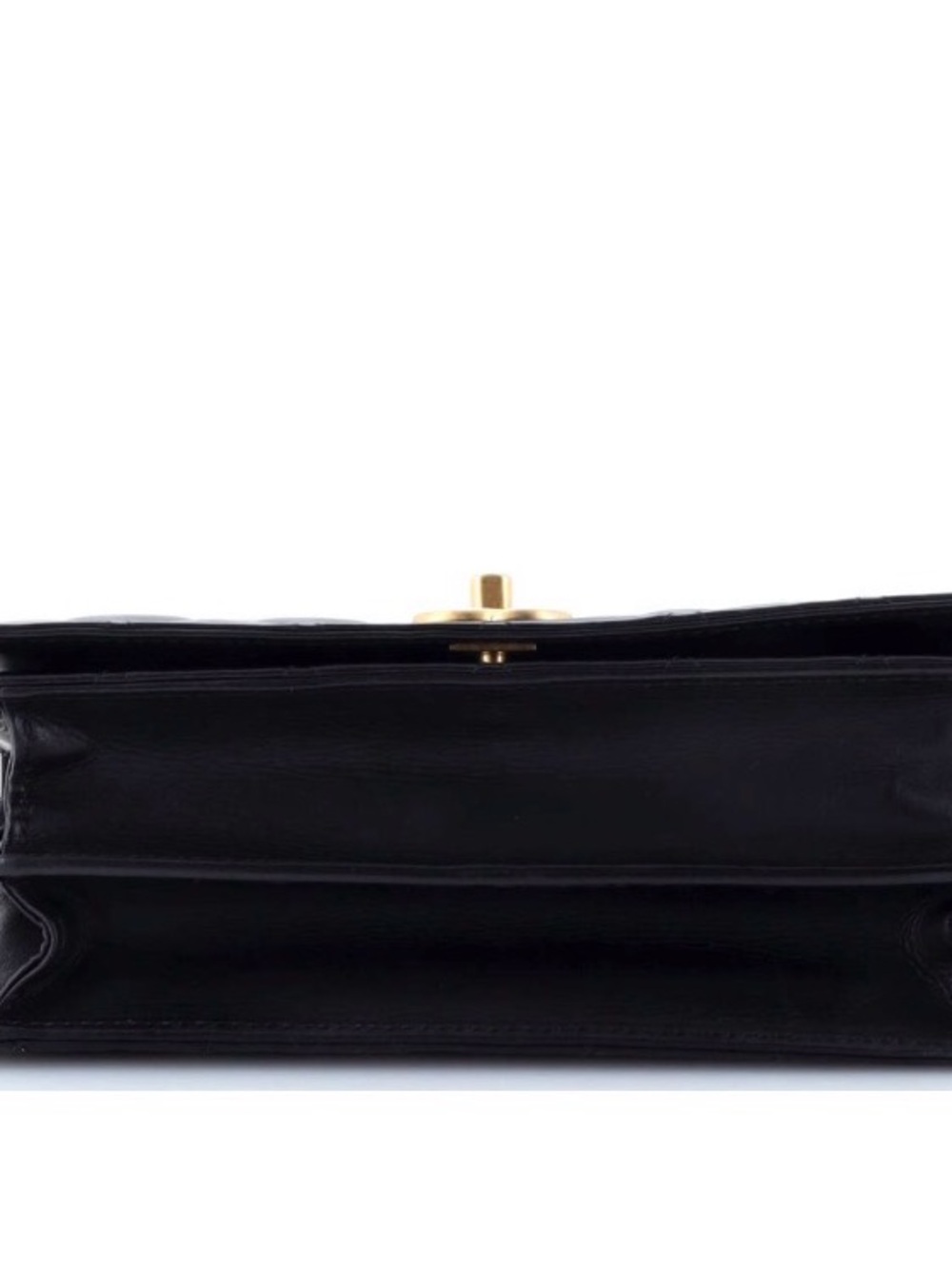 Chanel CC Side Chain Full Flap Bag Quilted Calfskin Medium - Picture 3 of 5